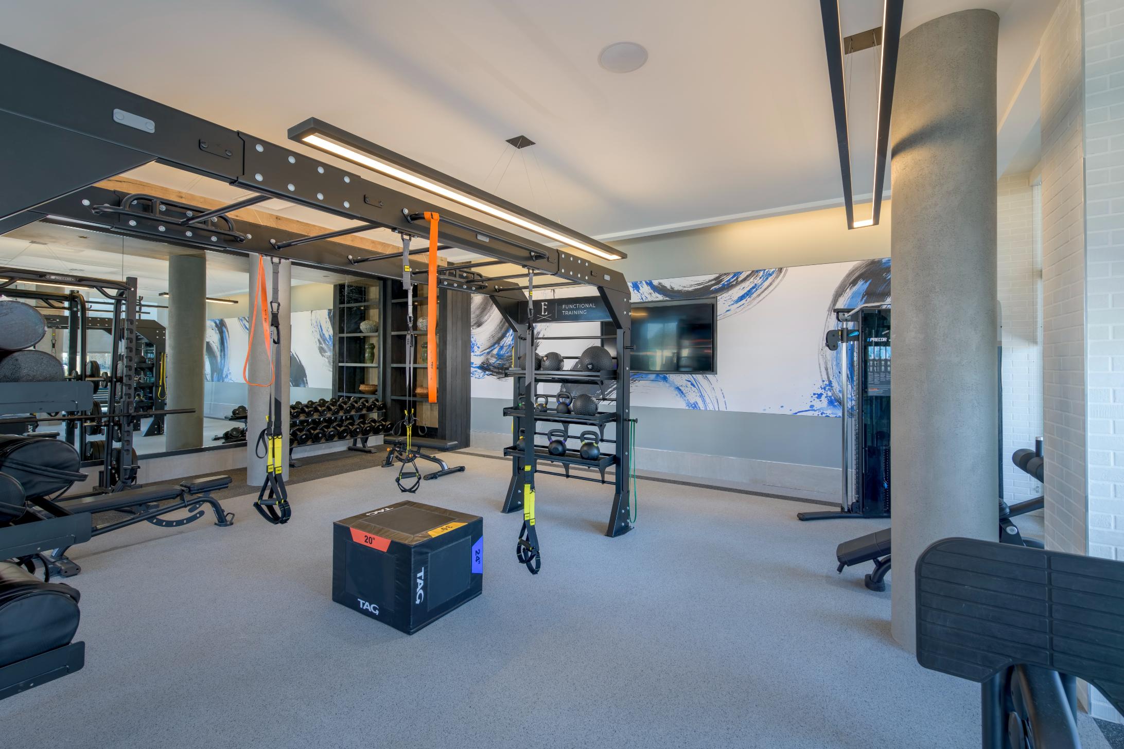 Workout with our state-of-the-art equipment at whatever time is best for you